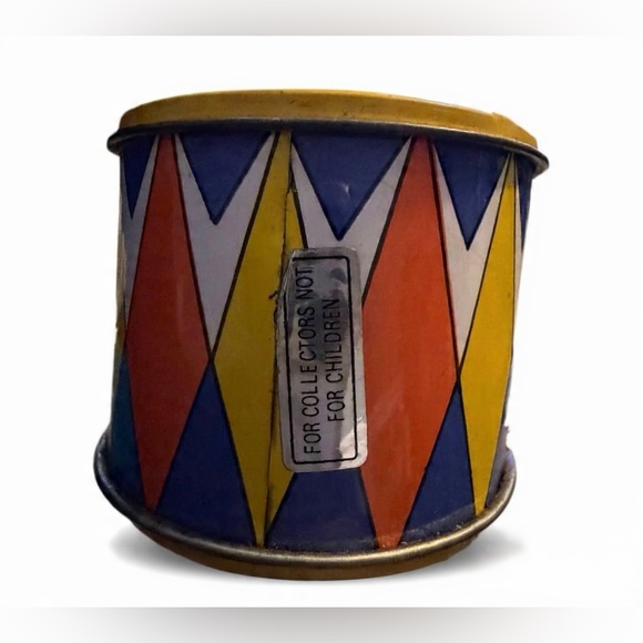 Vintage- Duck Dancing On Drum Tin Toy - Picture 5 of 7